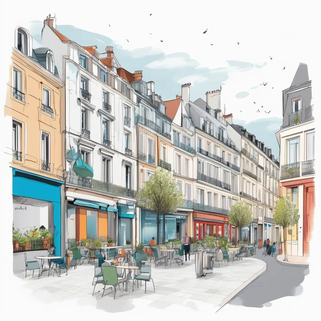 rue commerçante